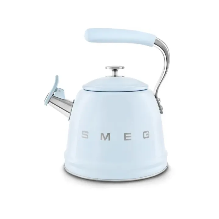 Чайник со свистком SMEG WKF01PB