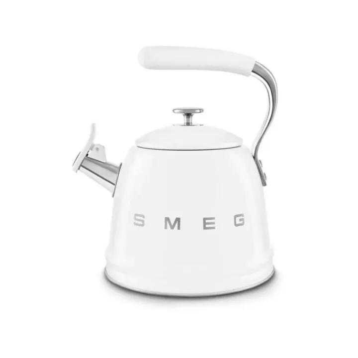 Чайник со свистком SMEG WKF01WH