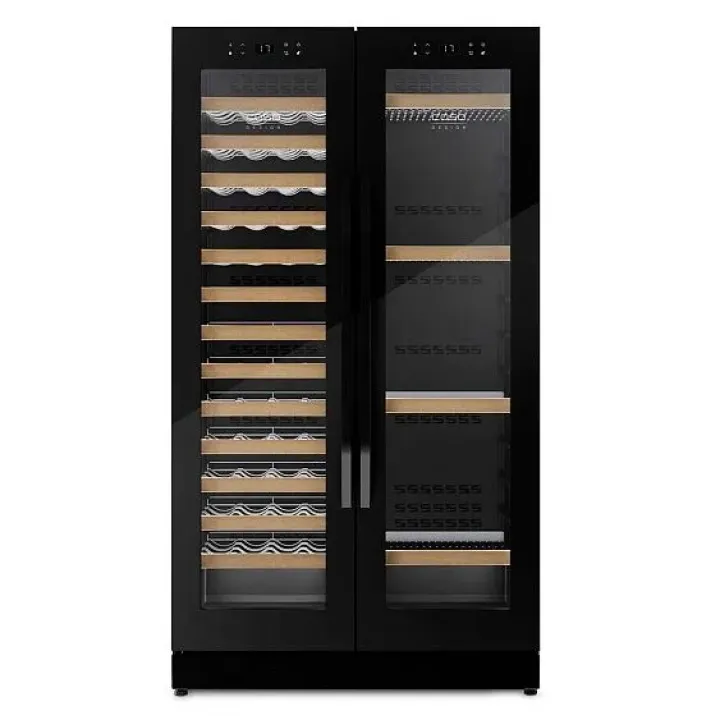 Винный шкаф CASO WineChef Duo 122 Black