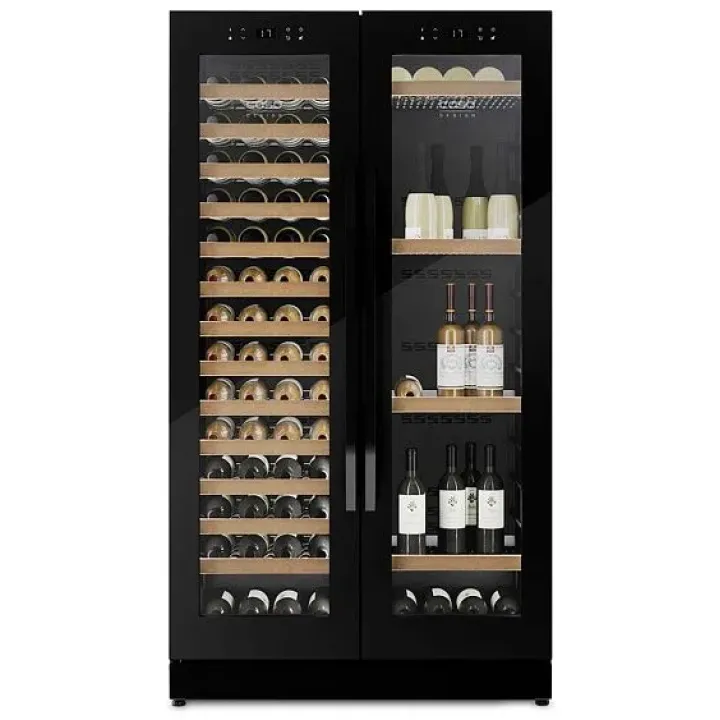 Винный шкаф CASO WineChef Duo 122 Black