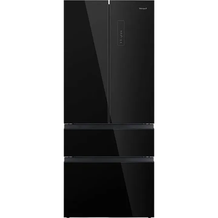 Холодильник WEISSGAUFF WFD 450 Built-in Inverter NoFrost Black Glass