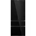 Холодильник WEISSGAUFF WFD 450 Built-in Inverter NoFrost Black Glass