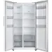 Холодильник WEISSGAUFF WSBS 550 Built-in NoFrost Inverter White Glass