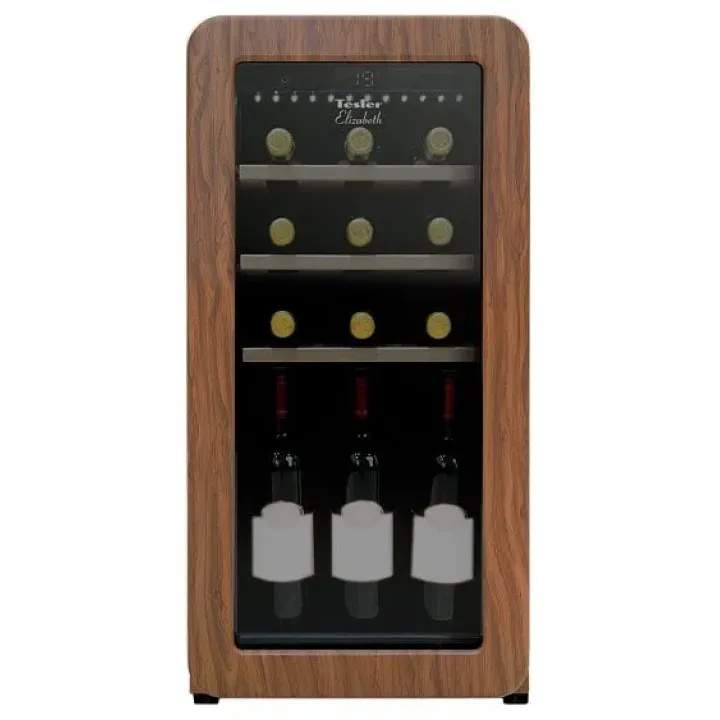 Винный шкаф TESLER CWC-188 CARAMEL WOOD LD