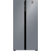 Холодильник WEISSGAUFF WSBS 600 NoFrost Inverter Dark Grey Glass
