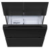 Холодильник MEFERI MFR83BLACK IX TOTAL NO FROST FRENCH DOOR COMFORT
