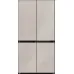 Холодильник LEX LCD505 white satin Cross Door