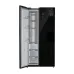 Холодильник TESLER RSD-537BI BLACK GLASS