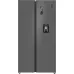 Холодильник WEISSGAUFF WSBS 590 Inverter NoFrost Water Dispenser Grey