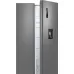 Холодильник WEISSGAUFF WSBS 590 Inverter NoFrost Water Dispenser Grey