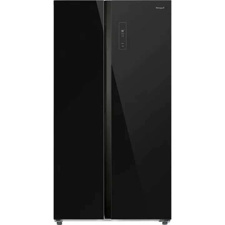 Холодильник WEISSGAUFF WSBS 550 Built-in NoFrost Inverter Black Glass