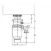 Измельчитель пищевых отходов EMAR ATC-WZB390A Compact