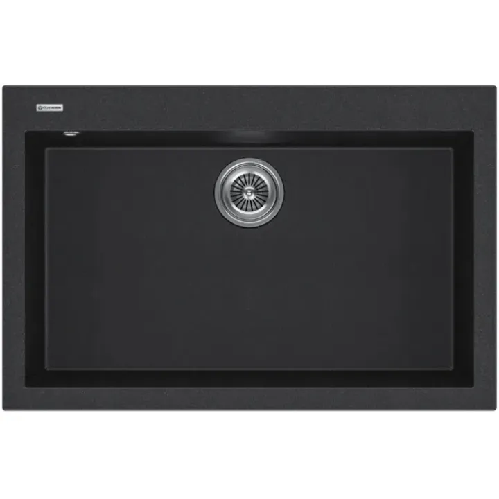 Кухонная мойка KUCHENSTERN OBEN 80 антрацит