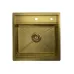 Кухонная мойка GRANULA KS-5051 золото/сатин