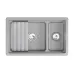Кухонная мойка GRANULA KS-7304iU алюминиум