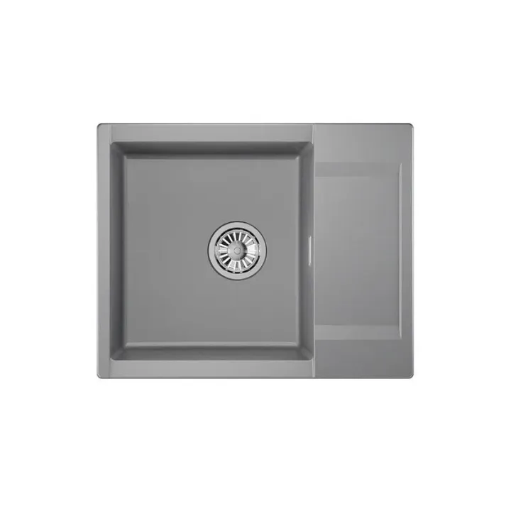 Кухонная мойка GRANULA ES-6202 алюминиум