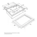 Кухонная мойка PAULMARK Brim-PRO PM705951-GM
