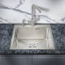 Кухонная мойка MILACIO Denia 51 Steel MC.77480 нержавеющая сталь