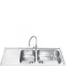 Кухонная мойка SMEG LG116S-2