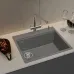 Кухонная мойка RIVELATO TESORO 605-L grigio metallizz