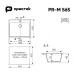 Кухонная мойка PRACTIK PR-M-565-004