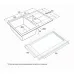 Кухонная мойка PAULMARK Flugen PM237850-BL