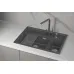 Кухонная мойка GRANULA KS-7302i шварц