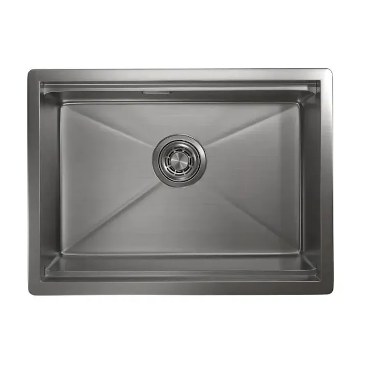 Кухонная мойка GRANULA KS-6045U сталь/сатин