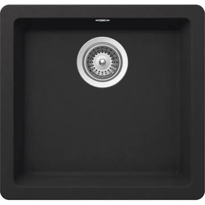 Кухонная мойка SCHOCK Quadro 50U Cristalite оникс