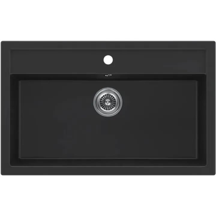 Кухонная мойка KUCHENSTERN TOP 80 черный