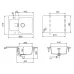 Кухонная мойка SCHOCK manhattan 45d cristalite баварский камень