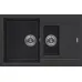 Кухонная мойка KUCHENSTERN PLAT 60-2 черный