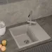 Кухонная мойка RIVELATO RAUM 58 grigio metallizzato
