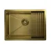 Кухонная мойка GRANULA KS-6045U золото/сатин
