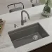 Кухонная мойка RIVELATO LINO 654-R grigio metallizz