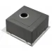 Кухонная мойка MILACIO Denia 58 Steel MC.77458 золото