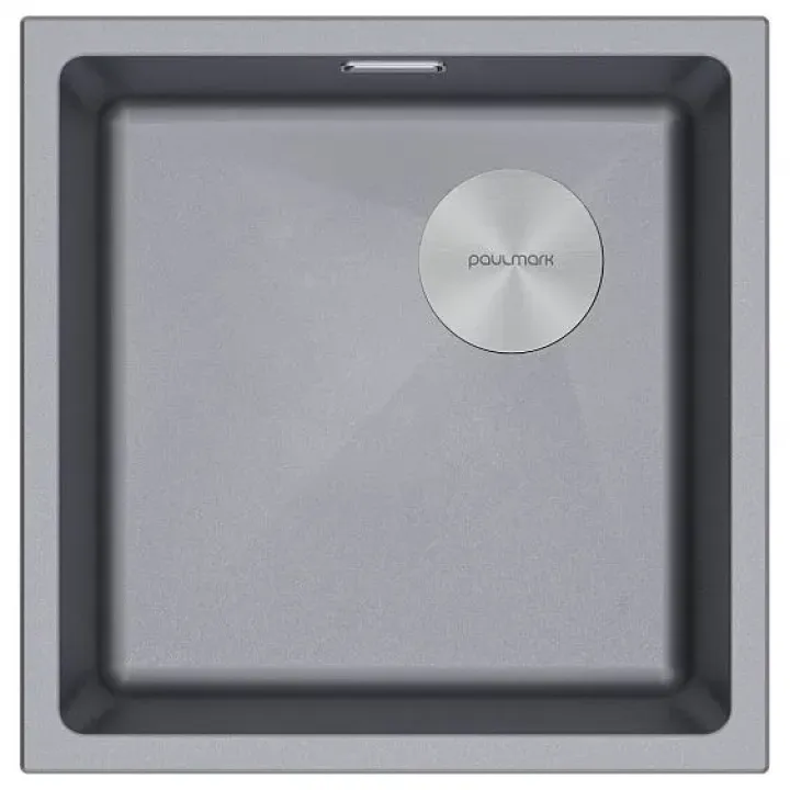 Кухонная мойка PAULMARK LUMI-SKEW LU45SK-GRM