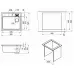 Кухонная мойка GRANULA 5807R арктик
