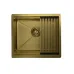 Кухонная мойка GRANULA KS-5045U золото сатин
