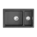 Кухонная мойка GRANULA KS-7304iU чёрный