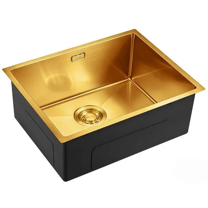 Кухонная мойка EMAR EMB-123 PVD Nano Golden