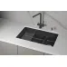 Кухонная мойка GRANULA KS-7304iU чёрный