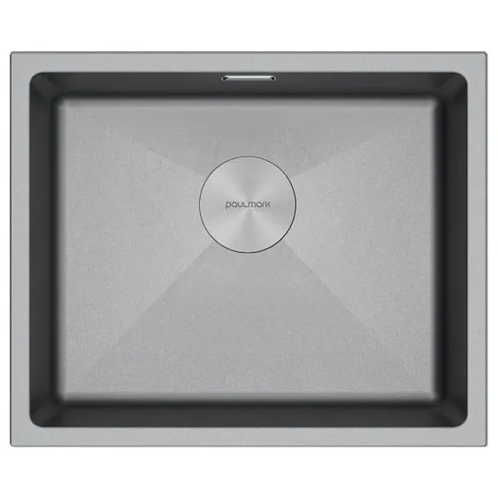 Кухонная мойка PAULMARK LUMI LU55-GRM
