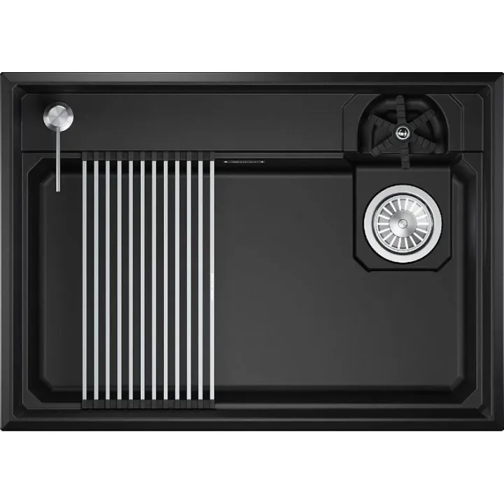 Кухонная мойка GRANULA 7308R шварц