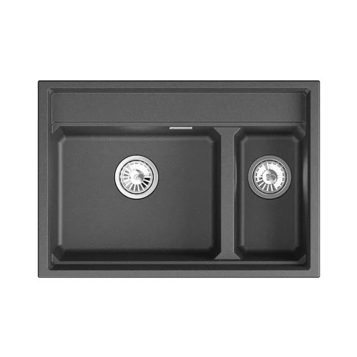 Кухонная мойка GRANULA KS-7302i черный