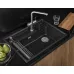 Кухонная мойка GRANULA 7308R шварц