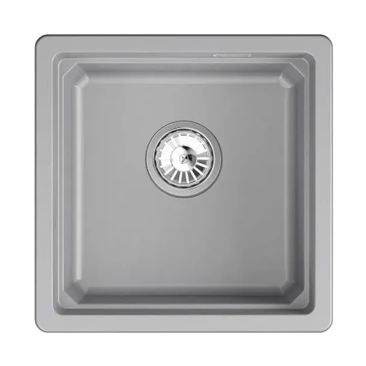 Кухонная мойка GRANULA KS-4501iU алюминиум