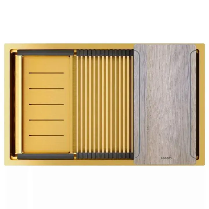 Кухонная мойка PAULMARK NEXT-MULTI SINK PM787445-BG