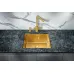 Кухонная мойка MILACIO Denia 48 Steel MC.77448 золото