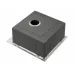 Кухонная мойка MILACIO Denia 48 Steel MC.77448 золото